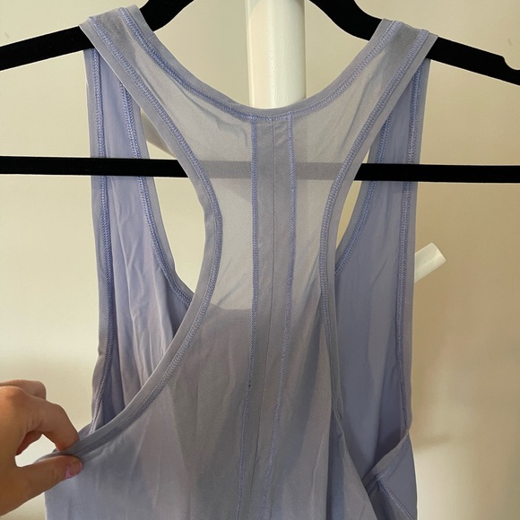 Lululemon Two with One Singlet in Hydrangea Blue - Picture 9 of 9